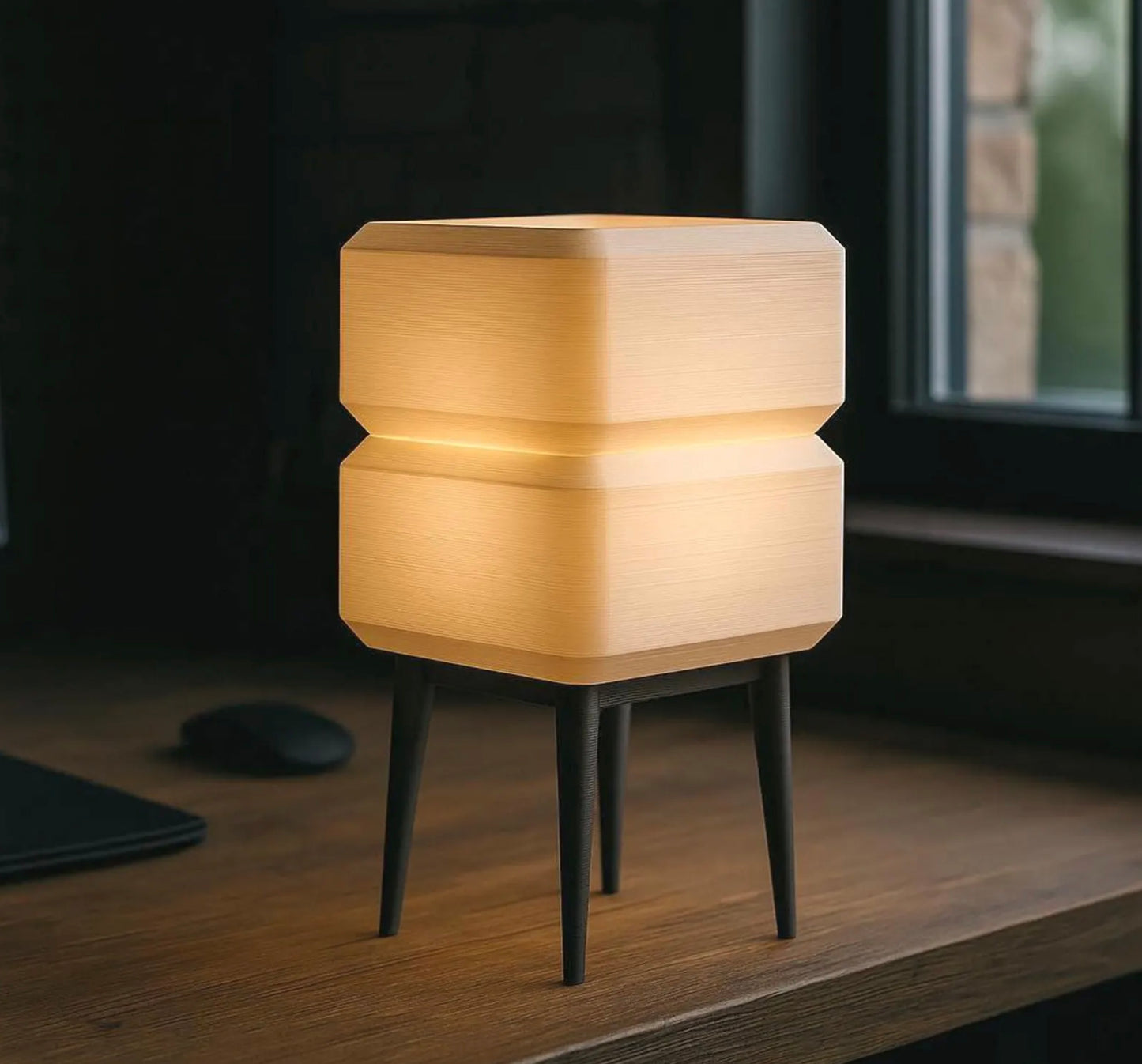 The Terranova Lamp – Geometry in Glow